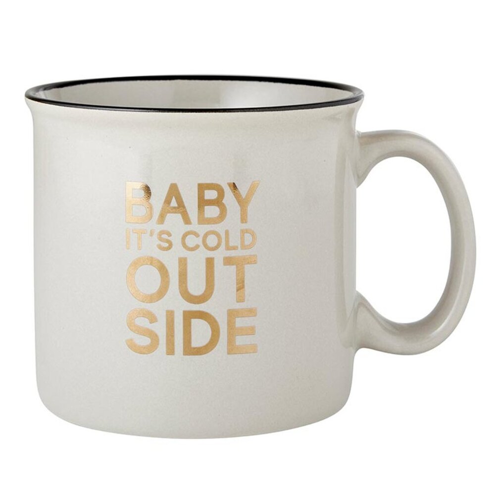 Campfire Mug - Baby its Cold/New in Package